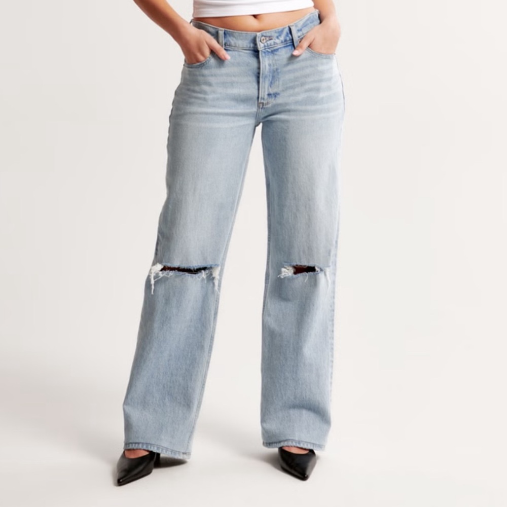 Low Rise Baggy Jean